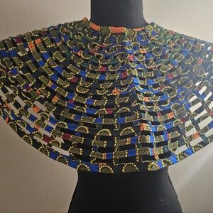 Colorful Patterned Cape